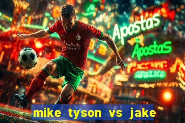 mike tyson vs jake paul assistir online